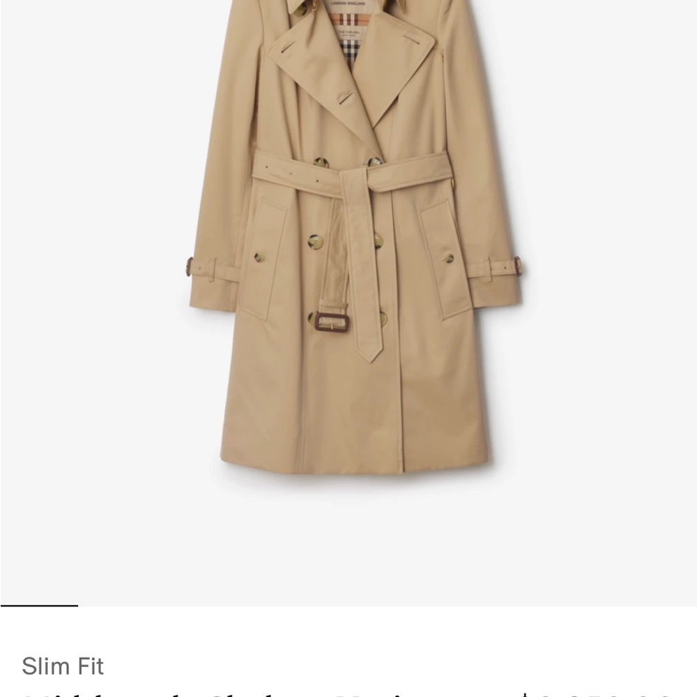 Burberry Chelsea Mid length Trench - Picture 10 of 11